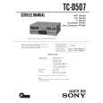 SONY TC-D507 Service Manual
