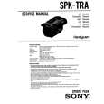 SONY SPK-TRA Service Manual