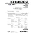 SONY HCD-BC250 Service Manual