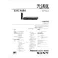 SONY EV-C400E Service Manual