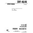 SONY SRF49 Service Manual