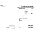 SONY PCGF560K Service Manual