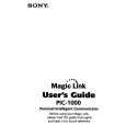 SONY PIC-1000 User Guide