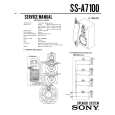 SONY SSA7100 Service Manual