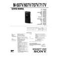SONY M707V Service Manual