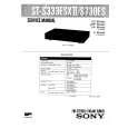 SONY STS730ES Service Manual