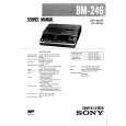 SONY BM246 Service Manual
