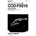 SONY CCD-FX510 Owners Manual