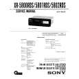 SONY XR5800RDS Service Manual