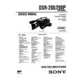 SONY DSR200 Service Manual