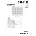 SONY SRPV110 Service Manual