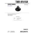 SONY TMRRF415R Service Manual