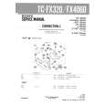 SONY TCFX320 Service Manual
