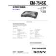SONY XM754SX Service Manual