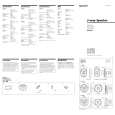 SONY XS-W1620 Owners Manual
