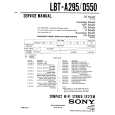 SONY LBT-D550 Service Manual