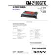 SONY XM2100GTX Service Manual