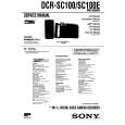 SONY DCR-SC100 Service Manual