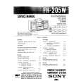 SONY FH205W Service Manual
