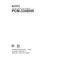 SONY PCM-3348HR Owners Manual