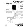 SONY HCD-C50 Service Manual