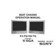 SONY KVTG Owners Manual