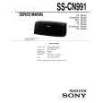SONY SS-CN991 Service Manual