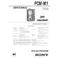 SONY PCMM1 Service Manual