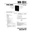 SONY WMDD3 Service Manual
