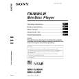 SONY MDXCA680X Owners Manual