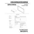 SONY KDE50XBR950 Service Manual