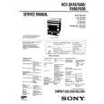 SONY HCDR800 Service Manual