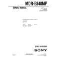 SONY MDRE848MP Service Manual