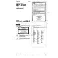 SONY ICF-C430 Owners Manual