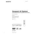 SONY DAV-S300 Owners Manual