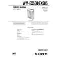 SONY WMEX500 Service Manual