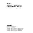 SONY DNW-A65 Service Manual