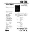 SONY HCD-C55 Service Manual