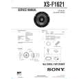SONY XS-F1621 Owners Manual