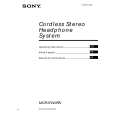 SONY MDR-IF240RK Owners Manual