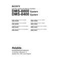 SONY DMS-8400B Service Manual