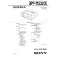 SONY DPPMS300E Service Manual
