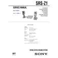 SONY SRSZ1 Service Manual