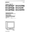 SONY KV-20TR22 Owners Manual