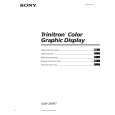 SONY GDM-200PST (2) Owners Manual