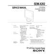 SONY SDMX202 Owners Manual