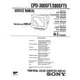 SONY CPD300SFT5 Service Manual