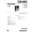 SONY TCM50DV Service Manual