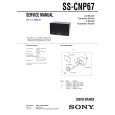 SONY SSCNP67 Service Manual