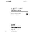 SONY TCDD8 Owners Manual